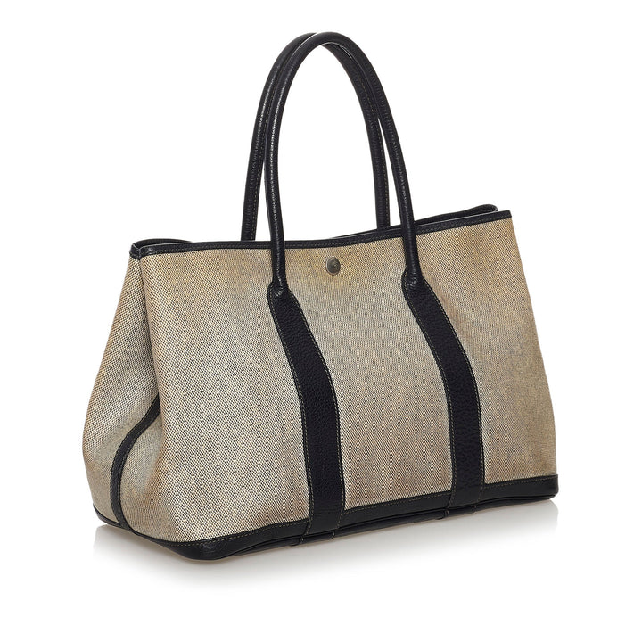 Gray Top quality Hermes Garden Party PM Tote Bag