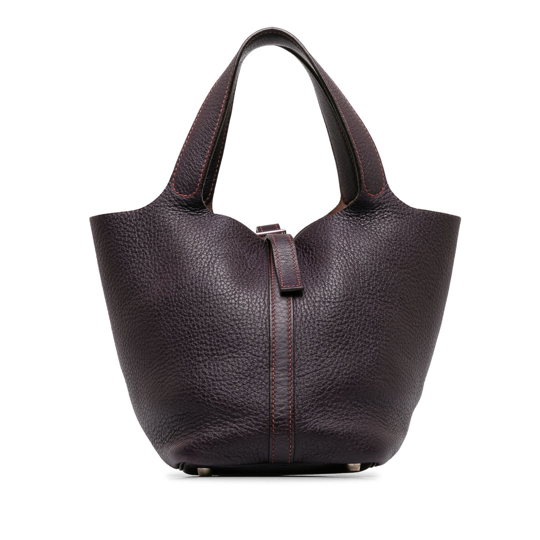 Hermes Clemence Picotin Lock 18 Handbag