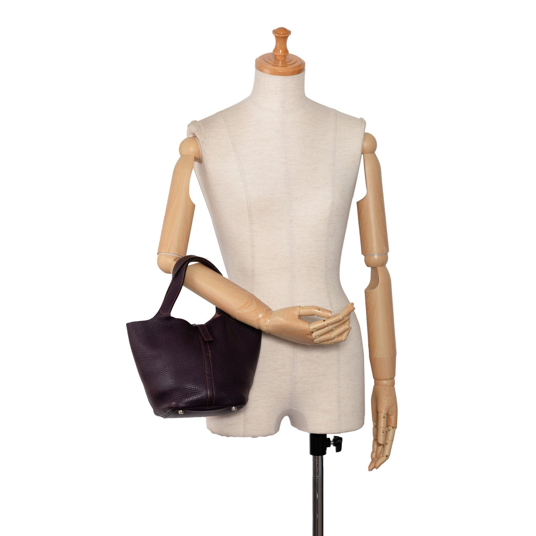 Top quality Hermes Clemence Picotin Lock 18 Handbag