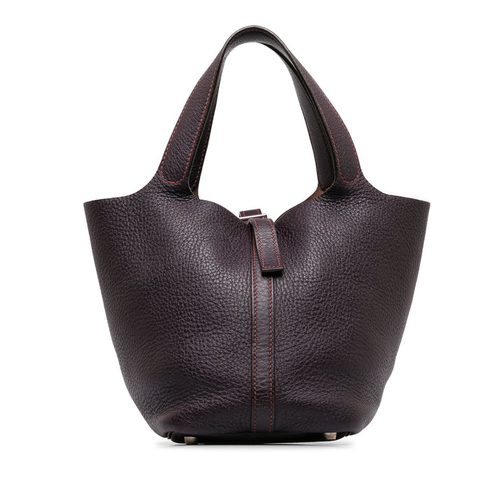 Top quality Hermes Clemence Picotin Lock 18 Handbag