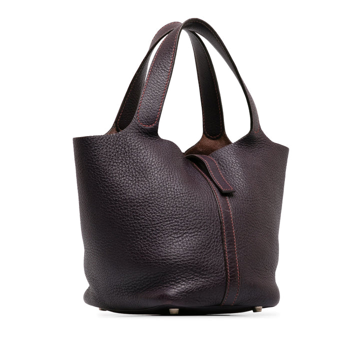 Top quality Hermes Clemence Picotin Lock 18 Handbag