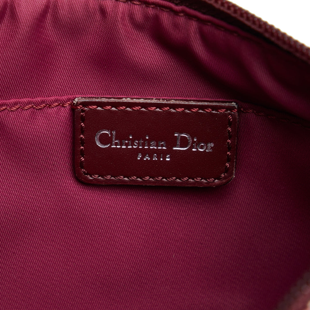 Top quality Dior Top quality Diorissimo Pochette Red Oblique Canvas