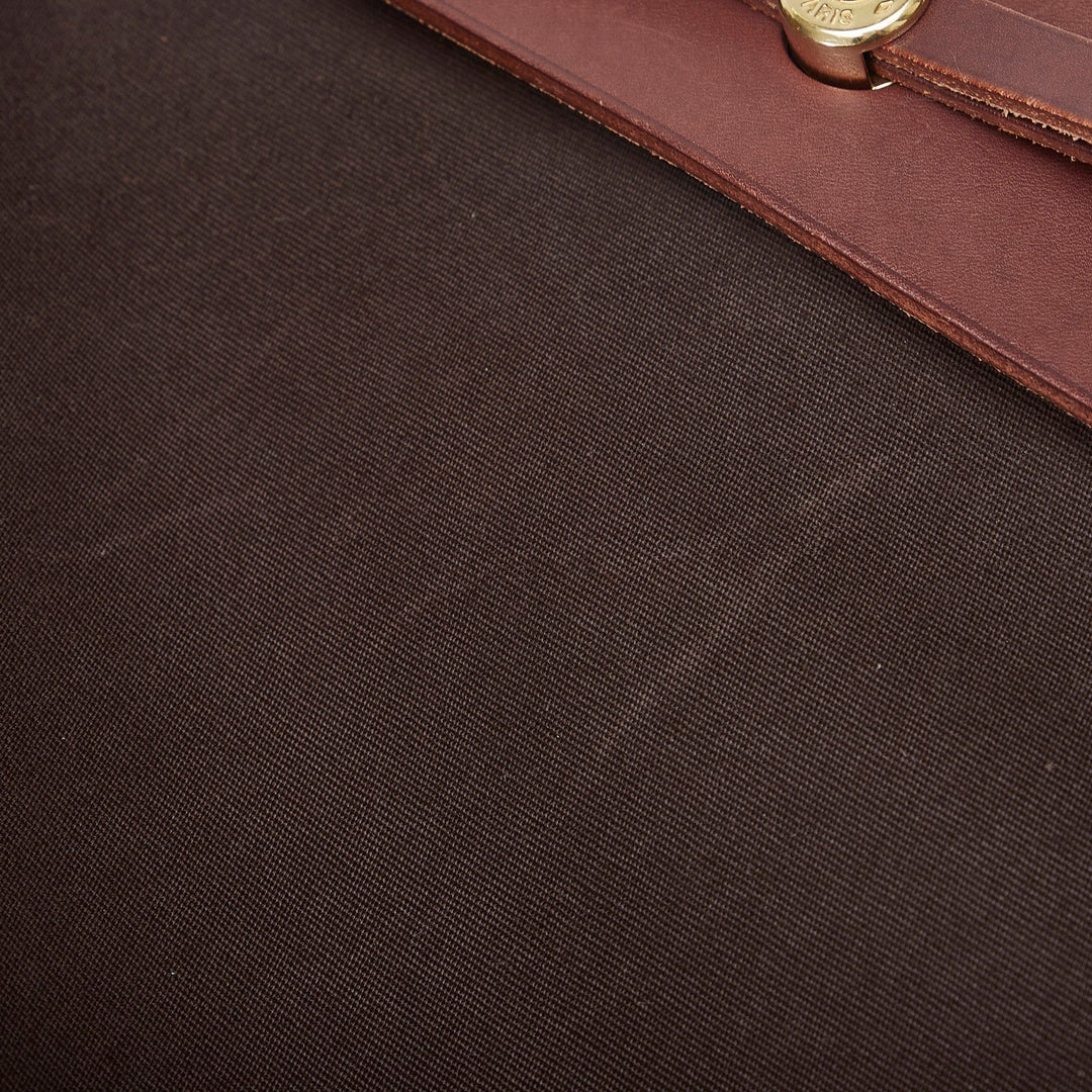 Brown Top quality Hermes Herbag Cabas MM Tote Bag