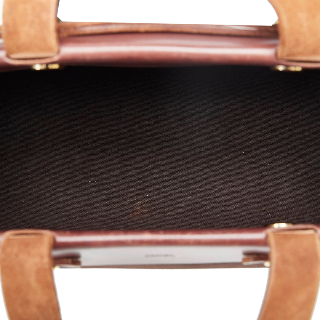Brown Top quality Hermes Herbag Cabas MM Tote Bag