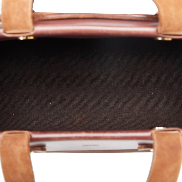 Brown Top quality Hermes Herbag Cabas MM Tote Bag