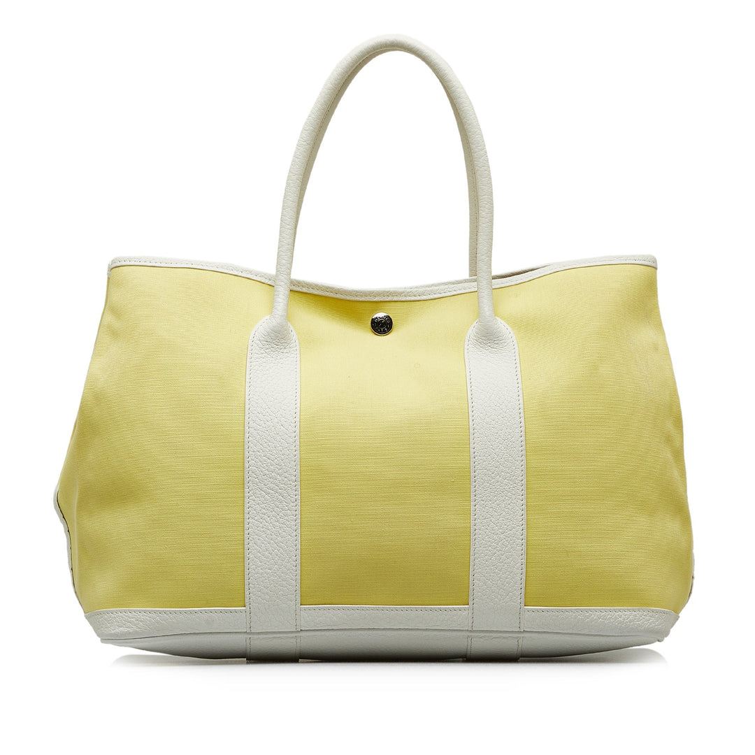 Hermes Toile Garden Party TPM Tote Bag