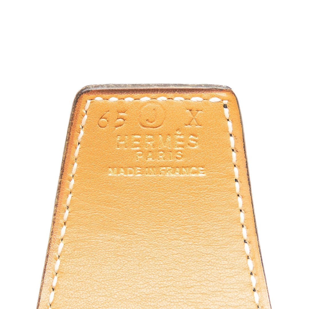 Top quality Hermes Horse Tree Emblem Leather Belt