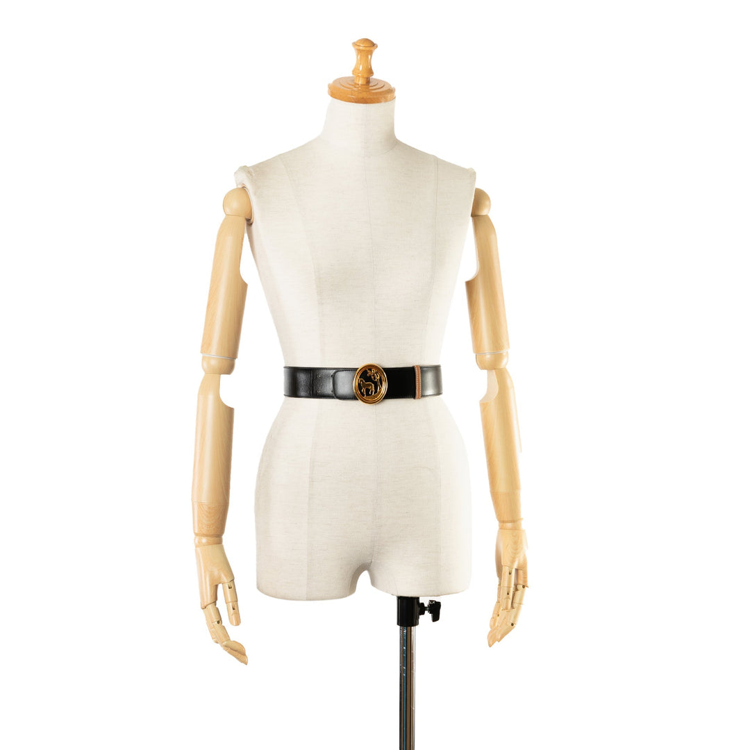 Top quality Hermes Horse Tree Emblem Leather Belt