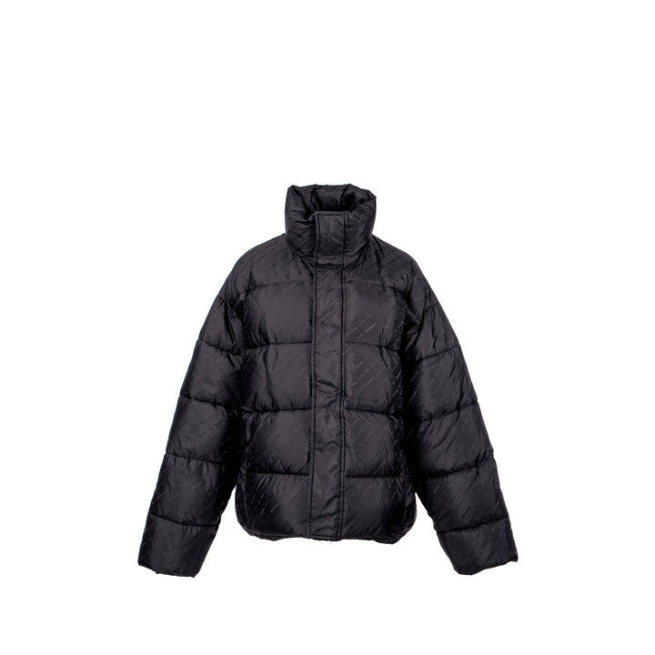 Top Quality Balenciaga size 44 oversized puffer jacket black