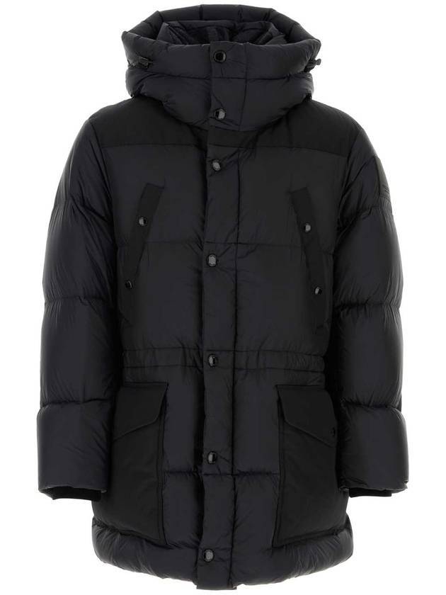 Burberry Logo Applique Nylon Padding Black