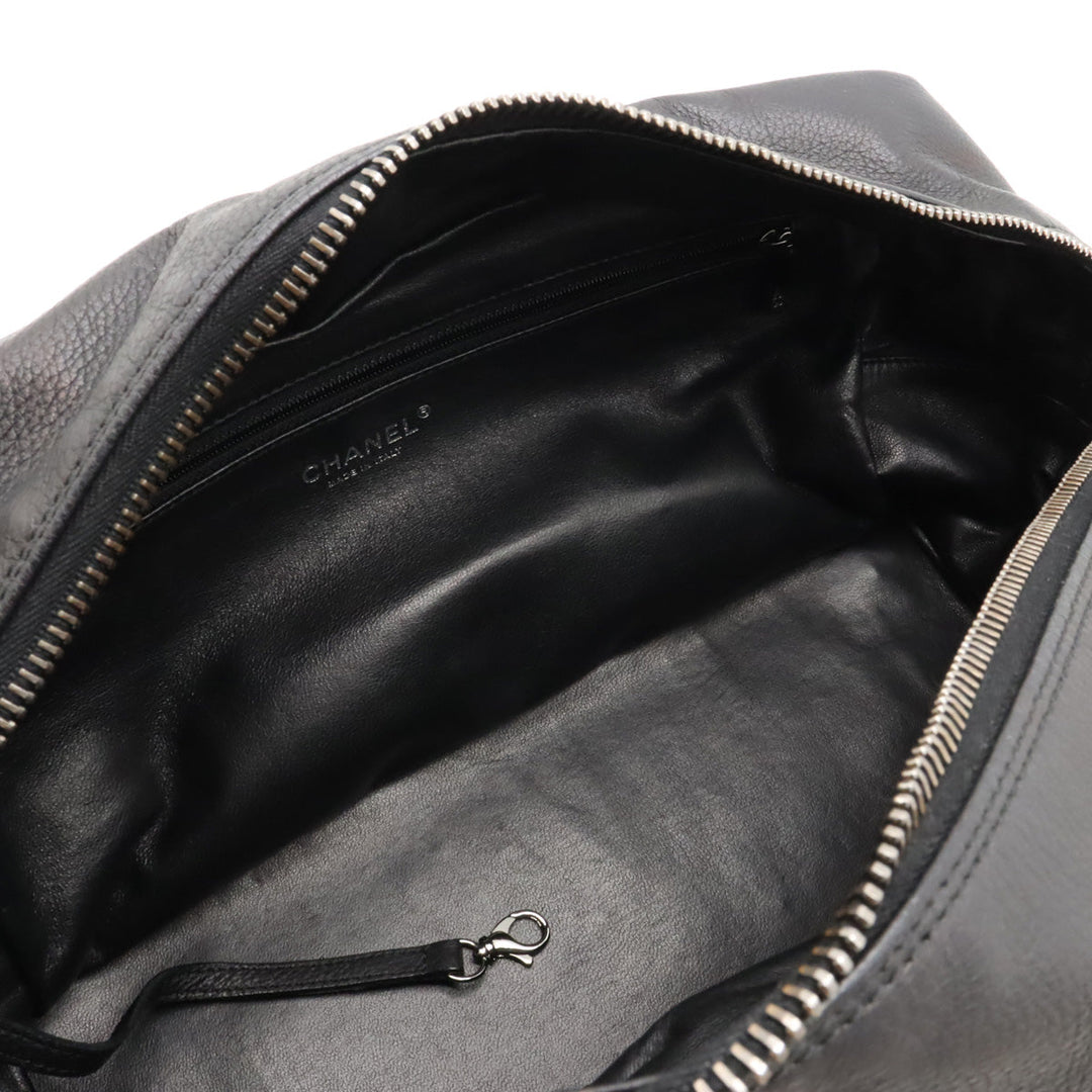 Top Quality Chanel Luxury Line Coco Shoulder Bag Semi-Shoulder Mini Boston Bag Black Black Silver Gold A32919