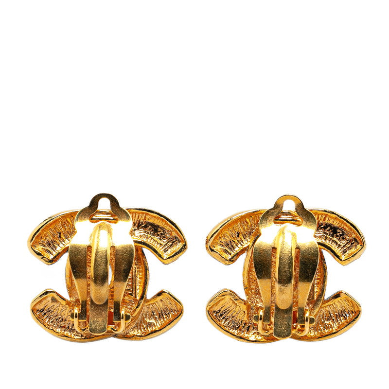 Top Quality Chanel Matelasse Coco Mark Clip-On Earrings