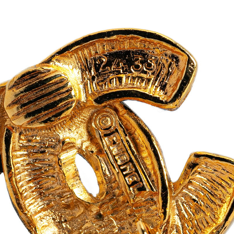 Top Quality Chanel Matelasse Coco Mark Clip-On Earrings