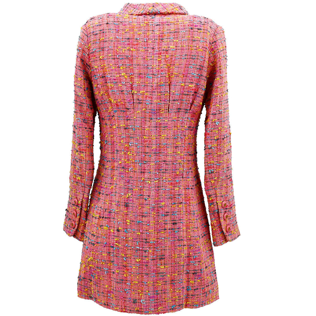Top Quality Chanel Single Breasted Jacket Pink #38