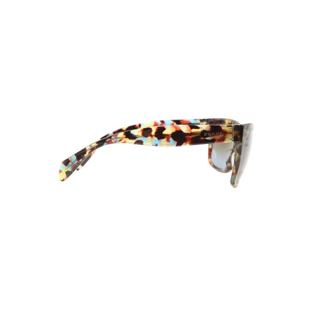 PRADA Brown & Blue Tortoiseshell Sunglasses