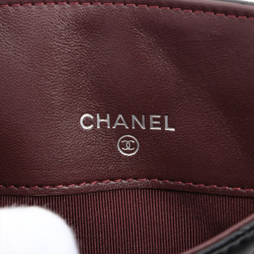 Top Quality Chanel Matrasse  Passcase Black Silver Gold  19th