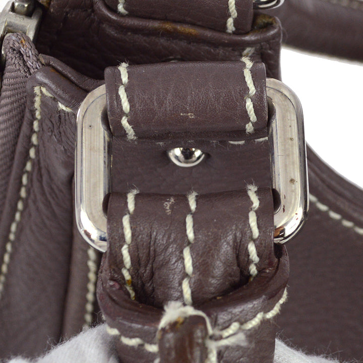 Top Quality Chanel 2003-2004 Brown Hobo Handbag