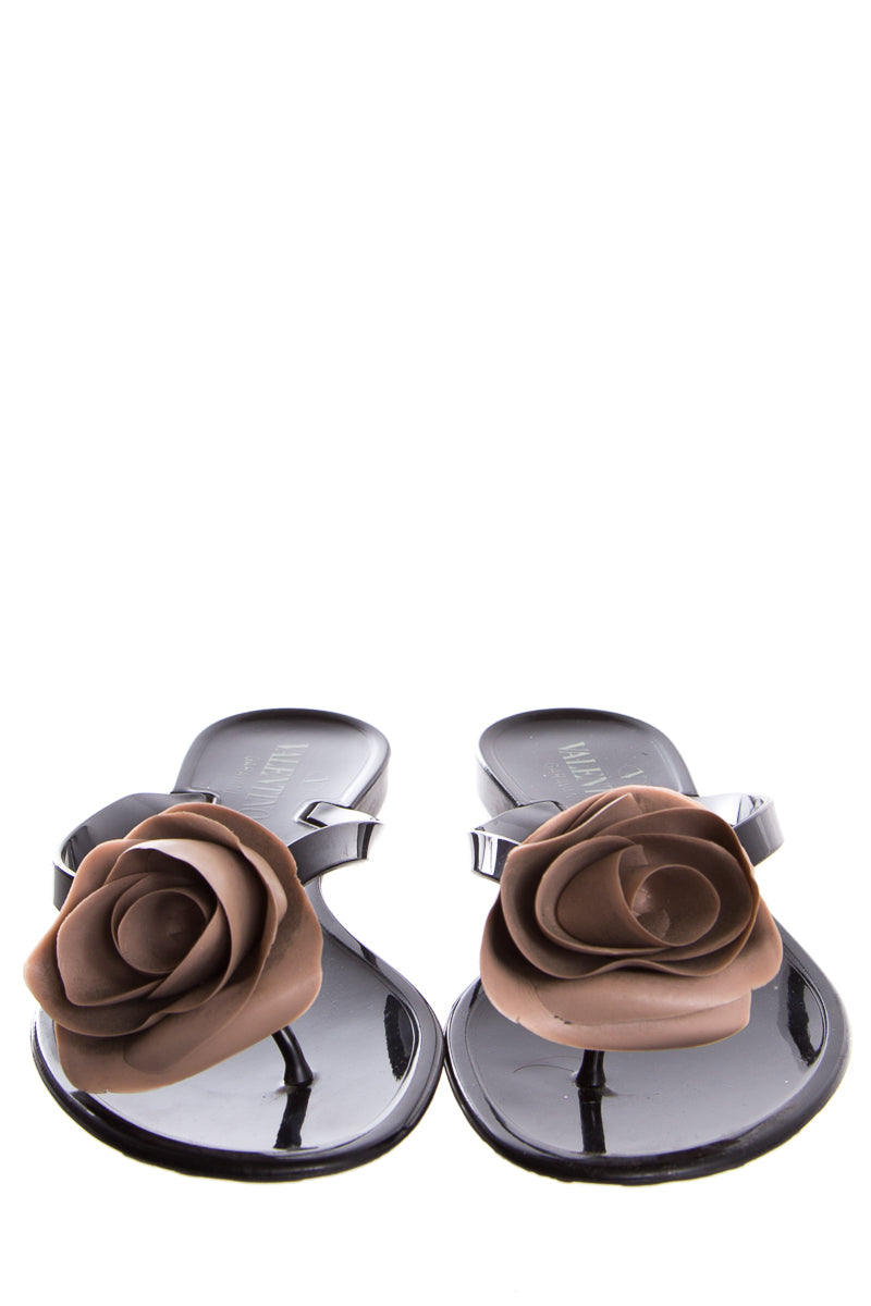 Valentino Black Sandals SZ 36