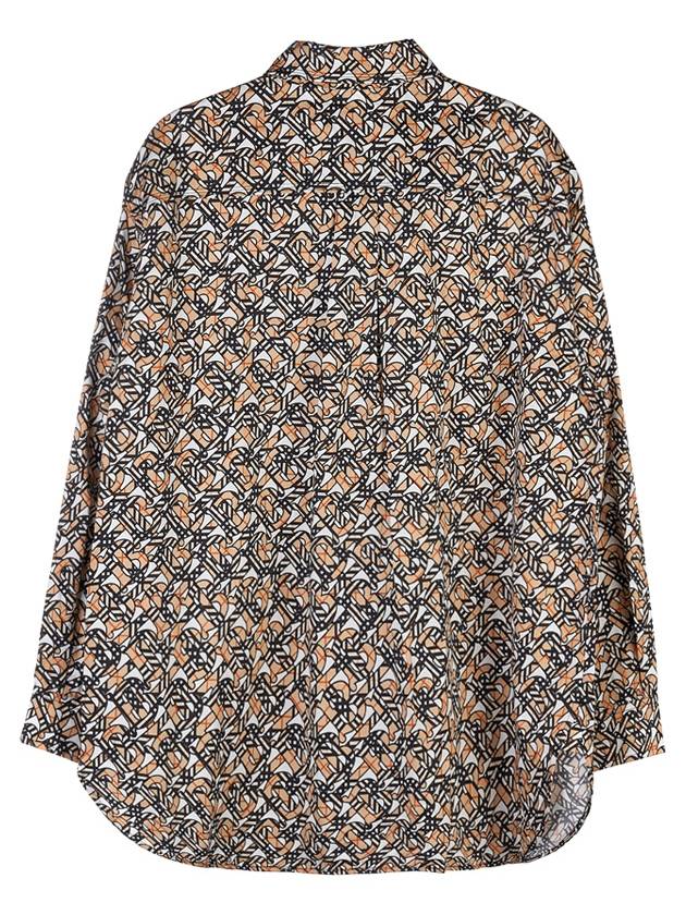 Burberry Monogram Logo Print Shirt