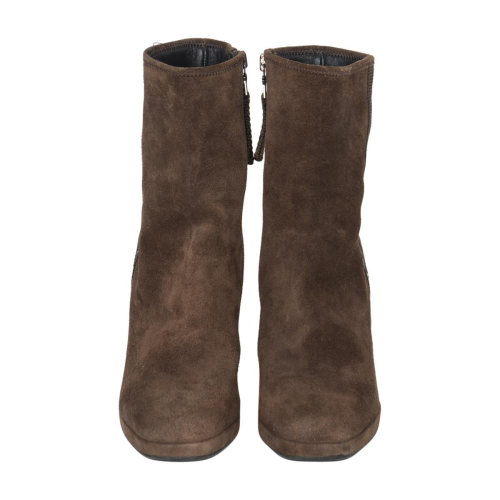 Prada Sport Suede Wedge Ankle Boots
