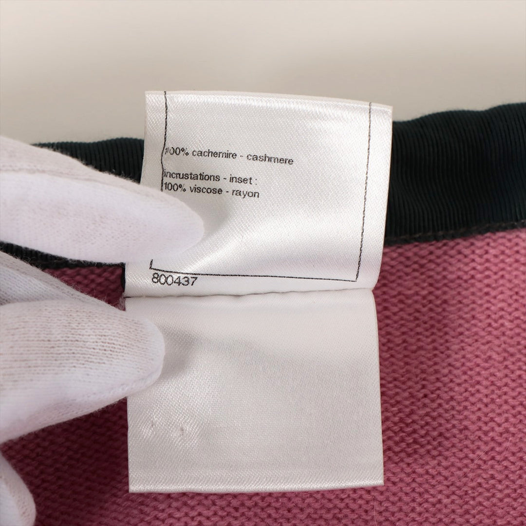 Top Quality Chanel Coconut Button Cashmere Cardigan 34 Pink P43350K04410