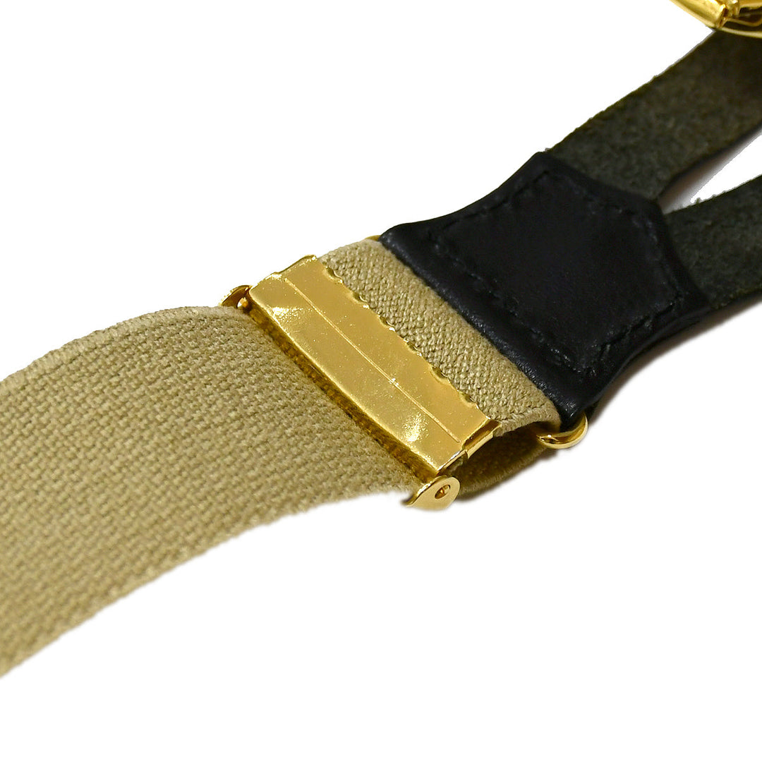 Top Quality Chanel Suspenders Beige Small New