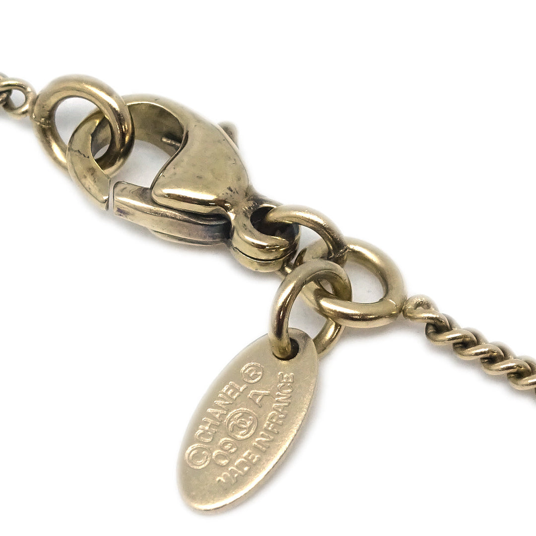 Top Quality Chanel CC Chain Pendant Necklace Gold