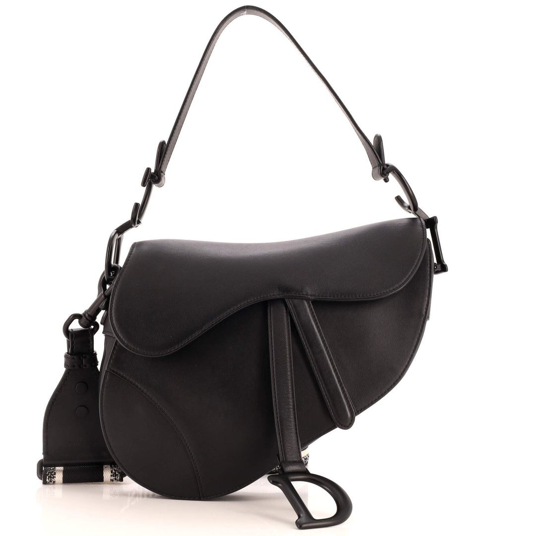 Top quality Dior Ultra Matte Saddle Handbag Leather Medium