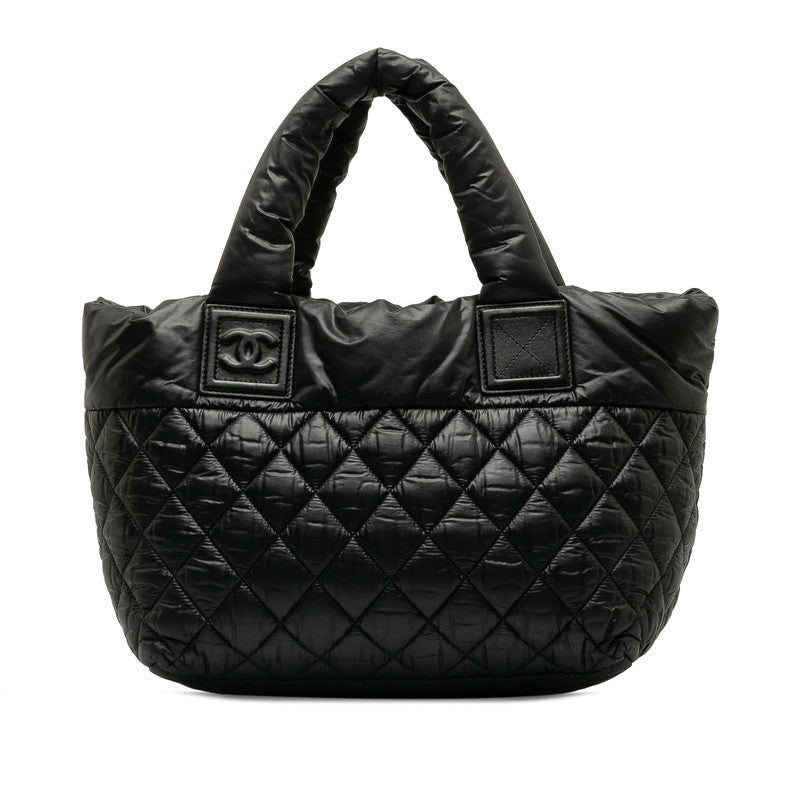 Top Quality Chanel Coca-Cola PM Coca-Cola Killing Tote Bag Black Nylon Leather  Chanel