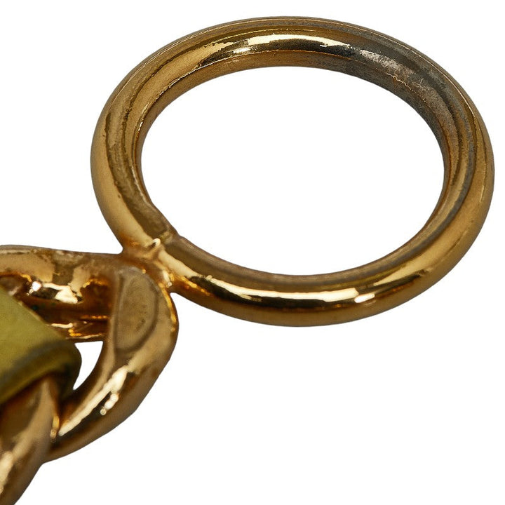 Top Quality Chanel Armband Gold Yellow  Leather  Chanel