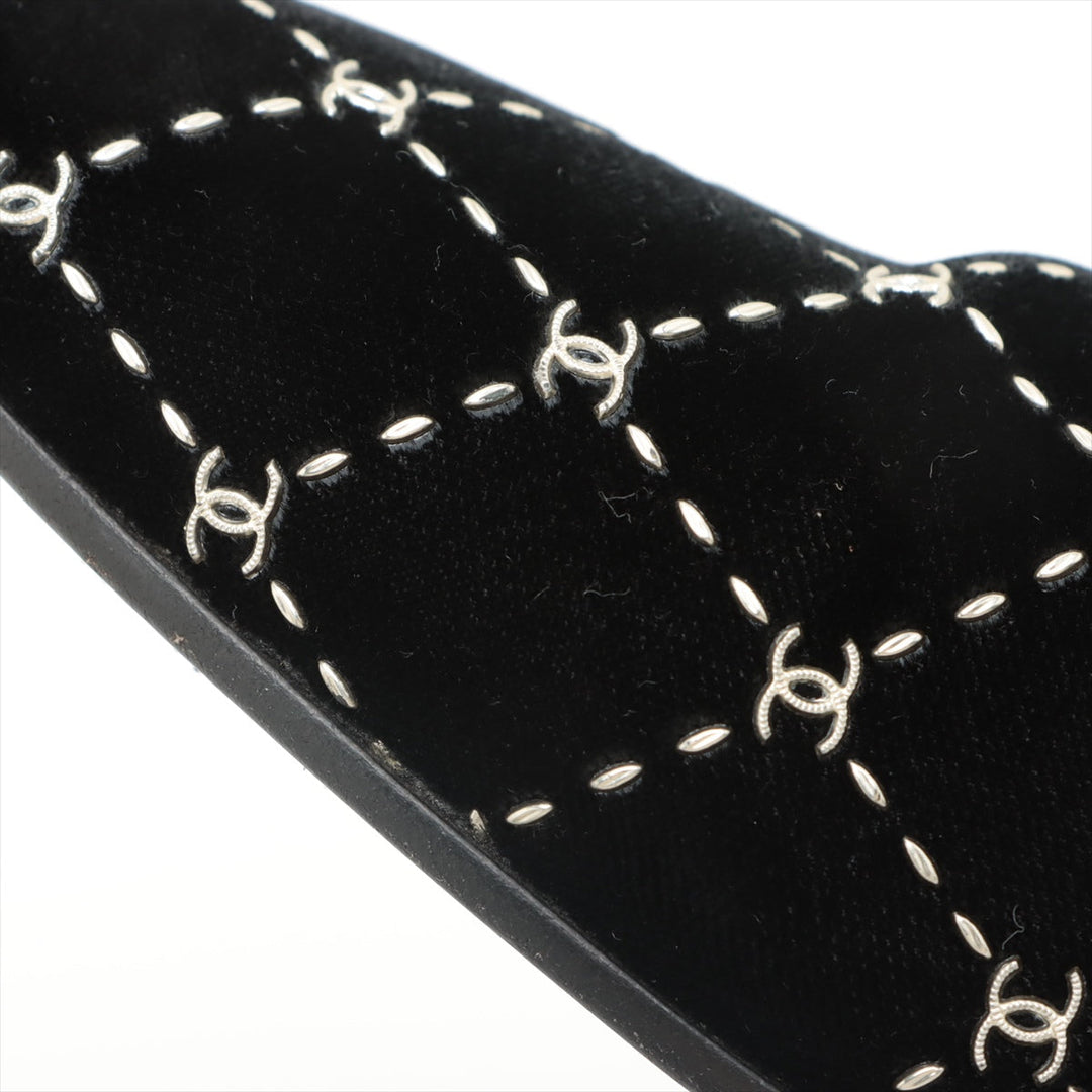 Top Quality Chanel Coco Belloor X Leather  39C  Black G33126 Opera Shoes