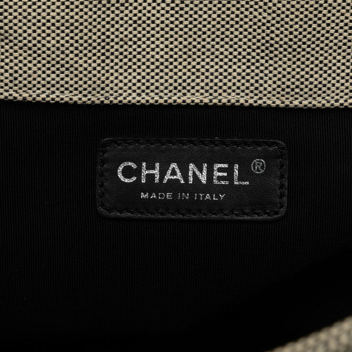 Top Quality Chanel None.5 Chocolate Bar Camellia Chain Handbag A31573 Yellow Gr Canvas Emmeline  CHANEL
