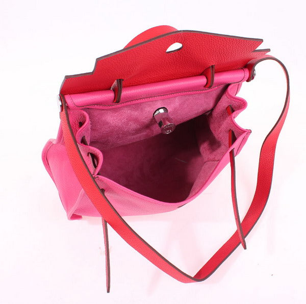 Hermes Herbag H1090 Ladies 2way Pink