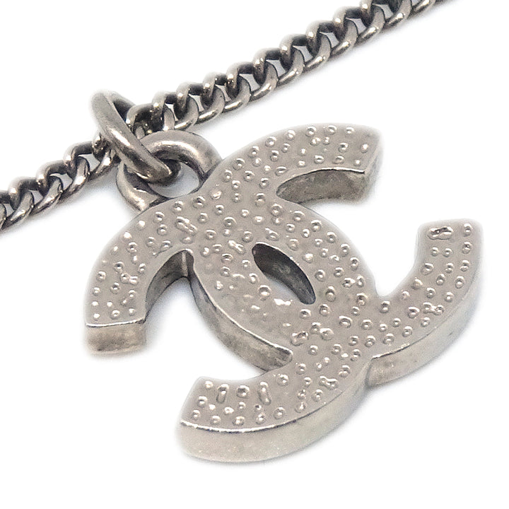 Top Quality Chanel 2011 Crystal & Silver CC Necklace