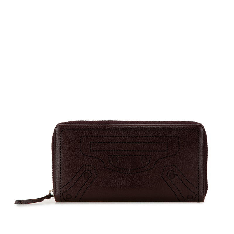 Top Quality Balenciaga Leather Classic Continental Wallet