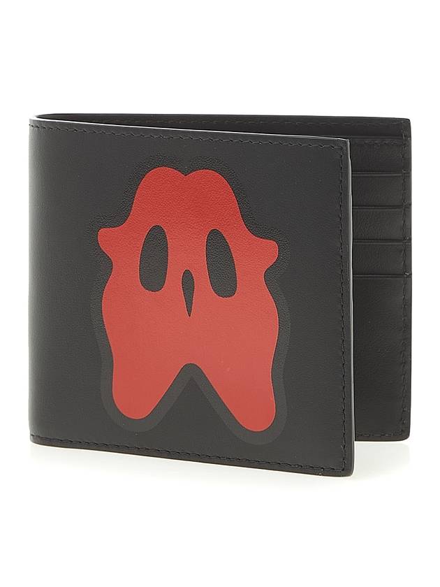 Burberry Monster Graphic Half Wallet Black