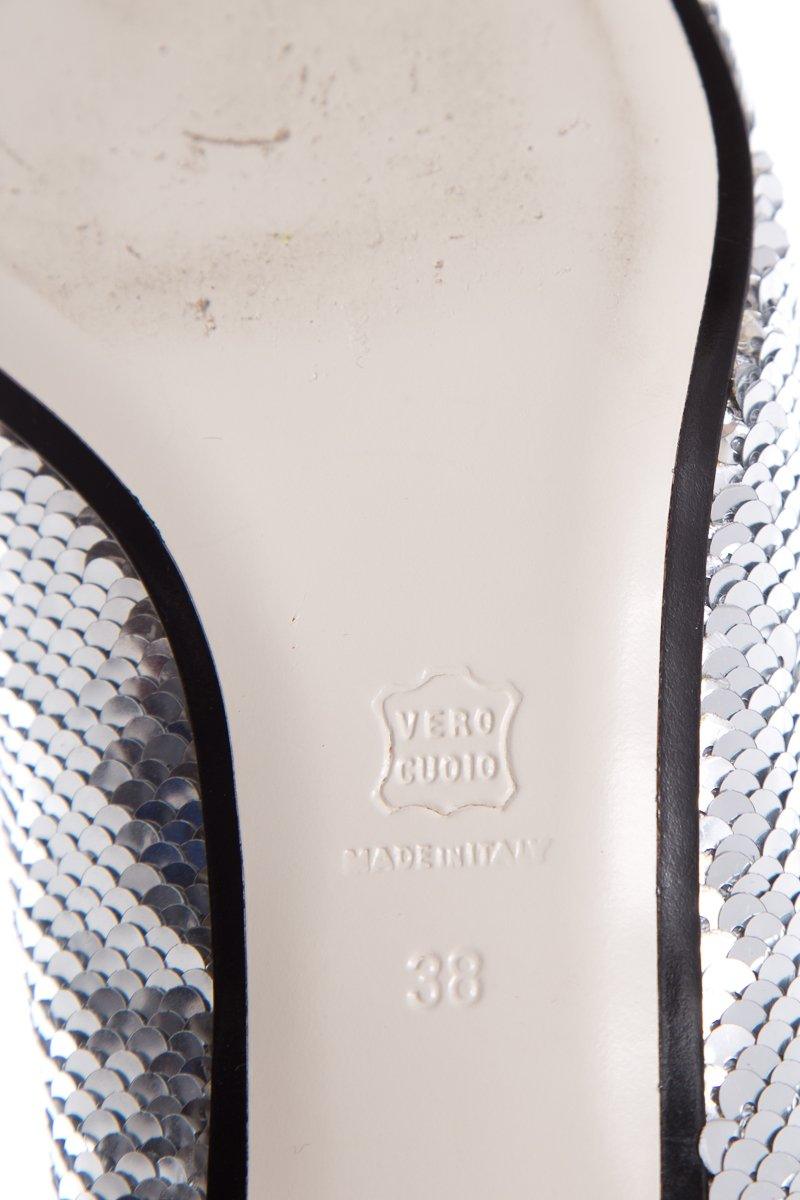 Loewe Silver Heels SZ 38 NWT