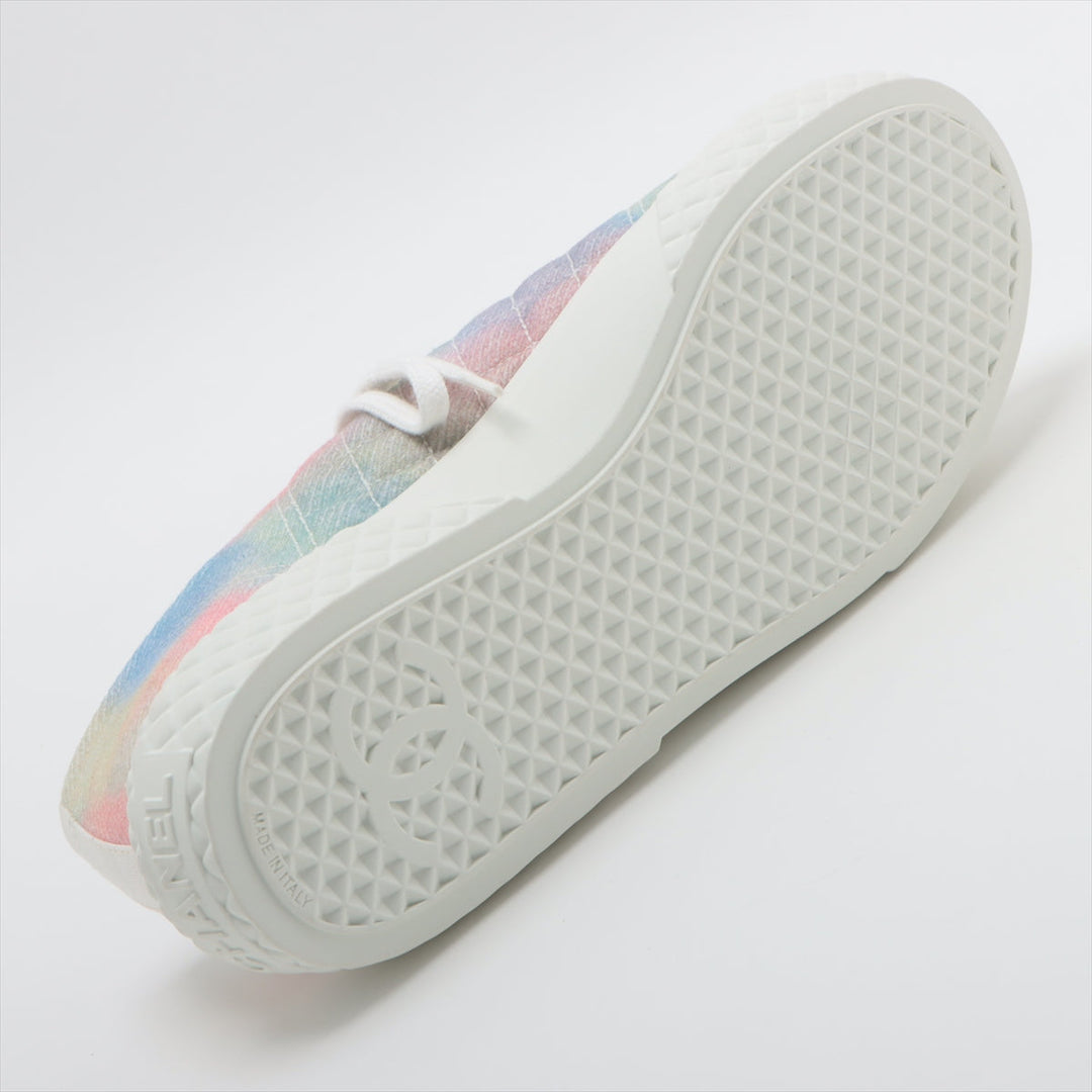 Top Quality Chanel Coco 22SS Canvas Trainers 38C  Multicolor G38278 Matrasse
