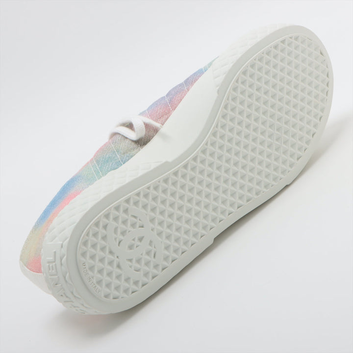 Top Quality Chanel Coco 22SS Canvas Trainers 38C  Multicolor G38278 Matrasse