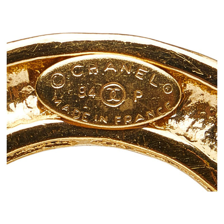 Top Quality Chanel Cocomark Brochure Hoop Swing 5 Series Gold  Ladies CHANEL