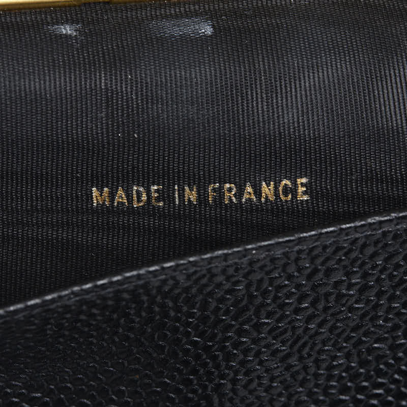 Top Quality Chanel Coco Handbook Cover Agenda Black Caviar S  CHANEL