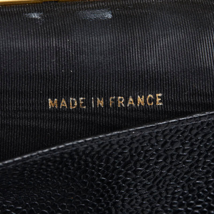 Top Quality Chanel Coco Handbook Cover Agenda Black Caviar S  CHANEL
