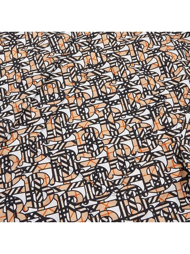 Burberry Monogram Logo Print Shirt