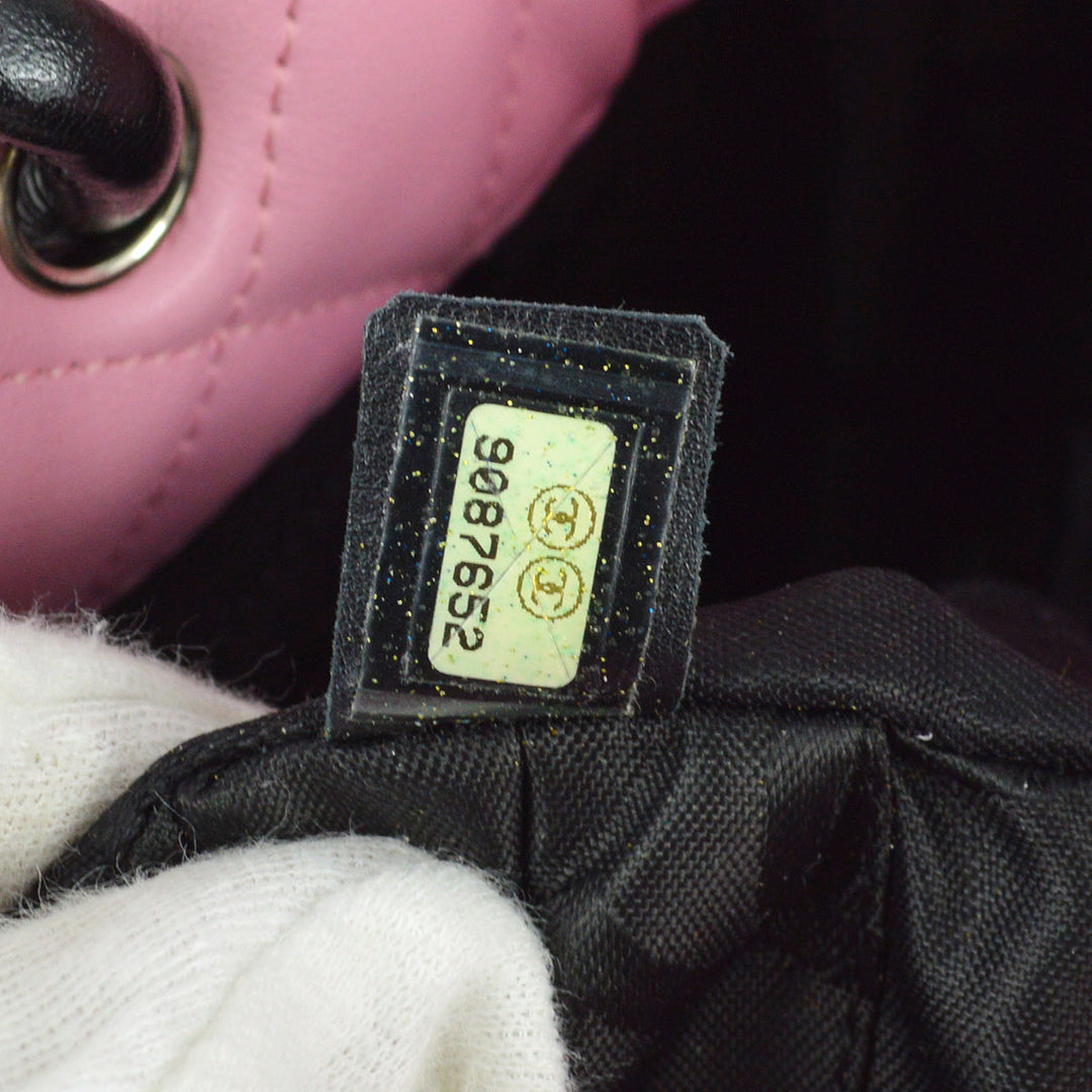 Top Quality Chanel Pink Calfskin Cambon Ligne Tote Handbag