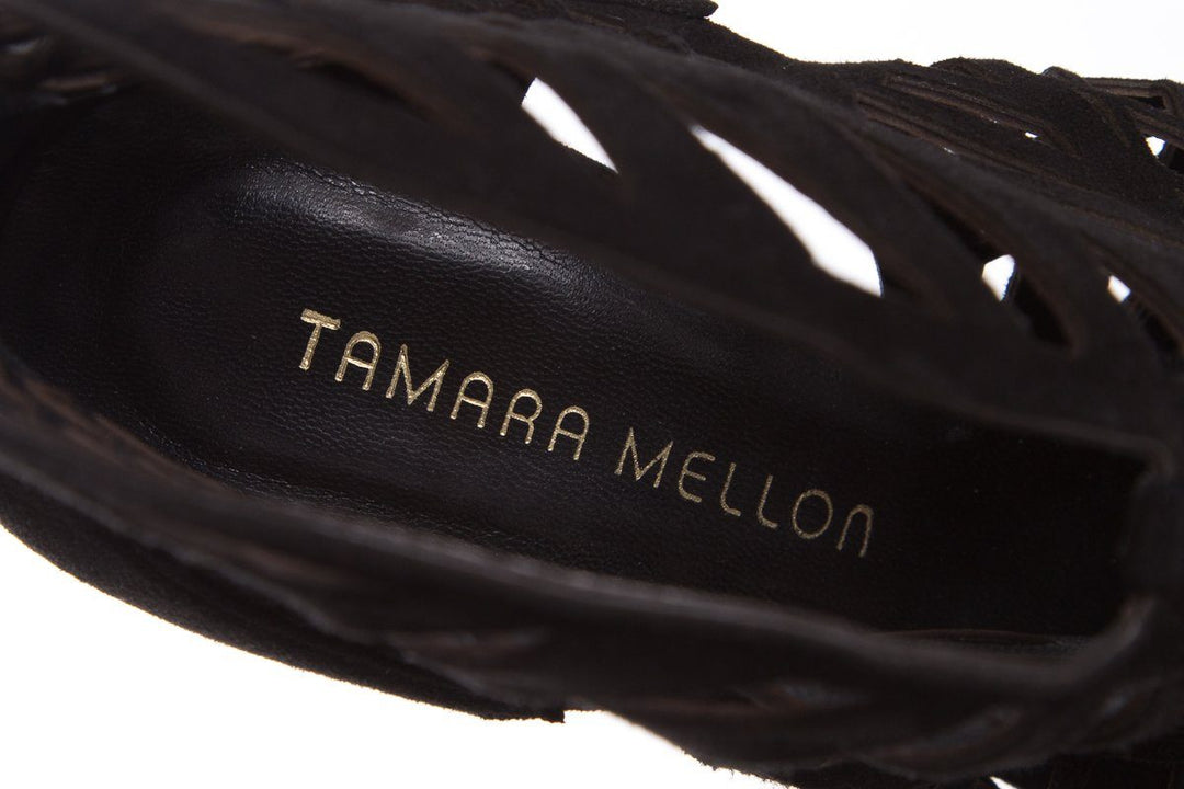 Tamara Mellon Black Booties SZ 40