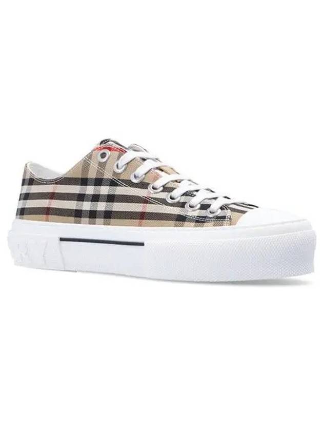 Burberry Vintage Check Cotton Sneakers Archive Beige
