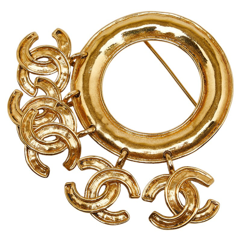 Top Quality Chanel Cocomark Brochure Hoop Swing 5 Series Gold  Ladies CHANEL