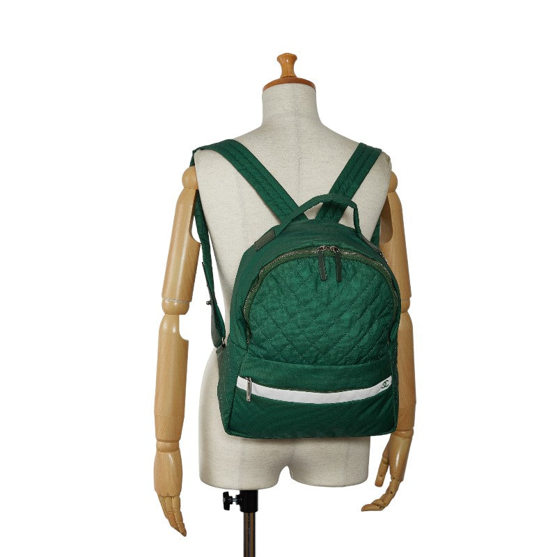 Top Quality Chanel Rucksack Backpack Green Nylon Leather  Chanel