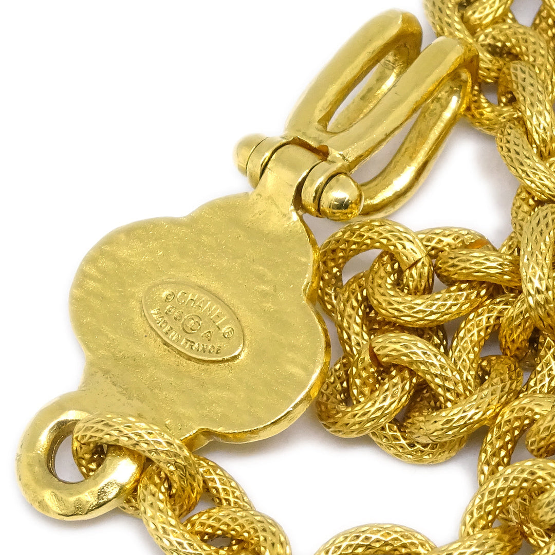 Top Quality Chanel Gold Chain Pendant Necklace 96A