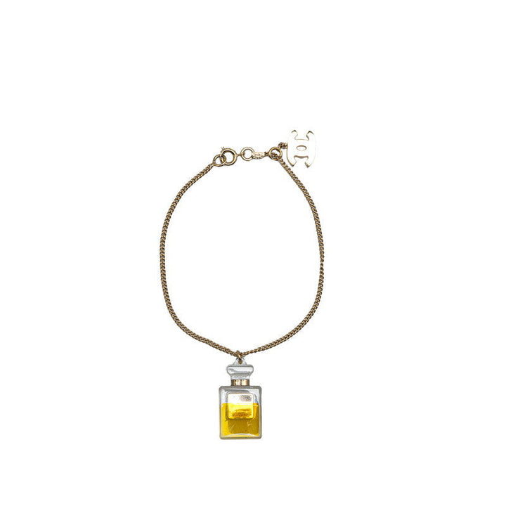 Top Quality Chanel No.5 Perfume Motif Chain Bracelet